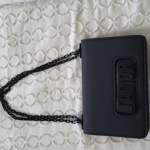 Christian Dior limited edition J'adior Ultra Black Shoulder Bag
